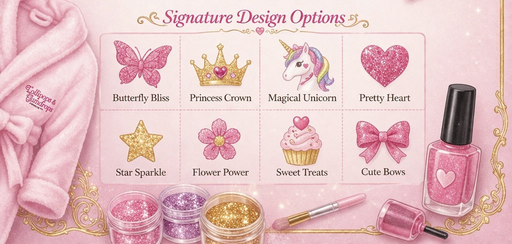 Lollipops and Gumpdrops Glitter Tattoos